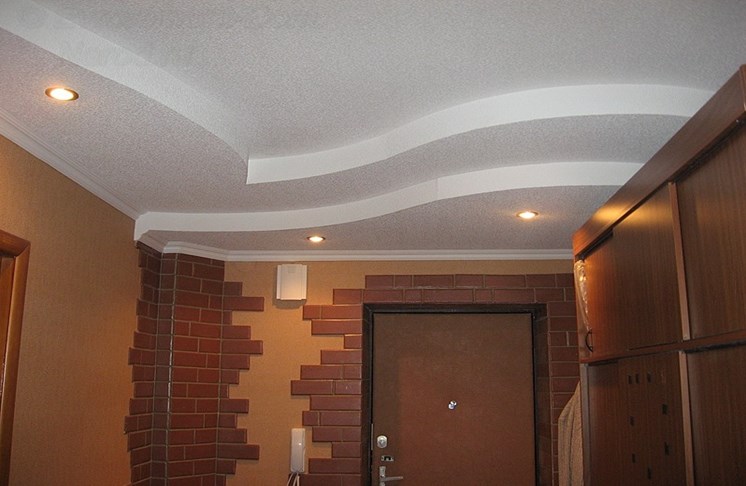 Монтаж двухуровневого потолка из гипсокартона своими руками